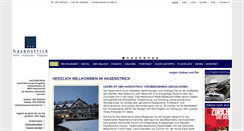 Desktop Screenshot of hasenstrick-hotel.ch